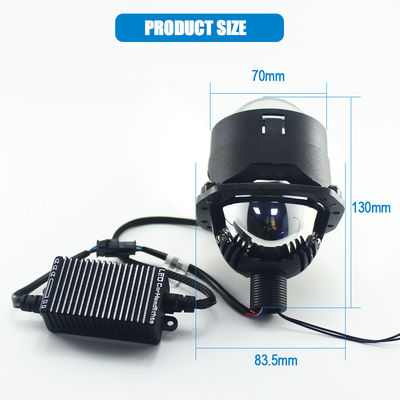 Bi Projector Auto High 2.5 Inch Bi-Led 16000Lm 5500K 150W Car Bi Led Light Headlight Projector Lens For Car