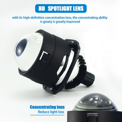 Bi Projector Auto High 2.5 Inch Bi-Led 16000Lm 5500K 150W Car Bi Led Light Headlight Projector Lens For Car