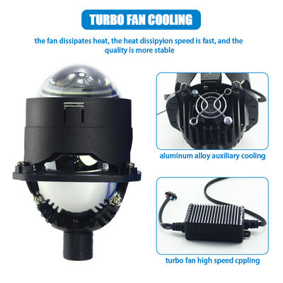 Bi Projector Auto High 2.5 Inch Bi-Led 16000Lm 5500K 150W Car Bi Led Light Headlight Projector Lens For Car